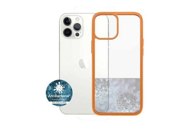 PanzerGlass iPhone 12 Pro Max Antimicrobial Case- PG Orage product photo