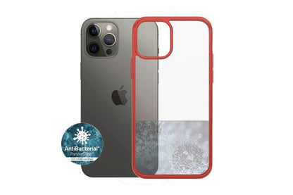 PanzerGlass iPhone 12 Pro Antimicrobial Case- Mandarin Red product photo