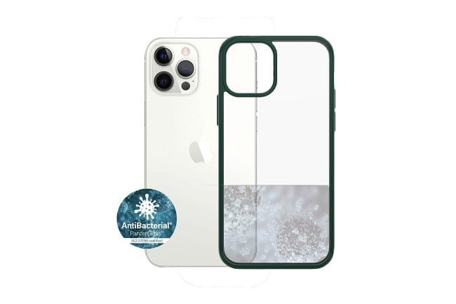 PanzerGlass iPhone 12 Pro Antimicrobial Case- Racing Green product photo