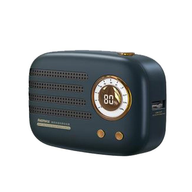 Remax Mini Radio Power Bank RPP-28 Blue product photo