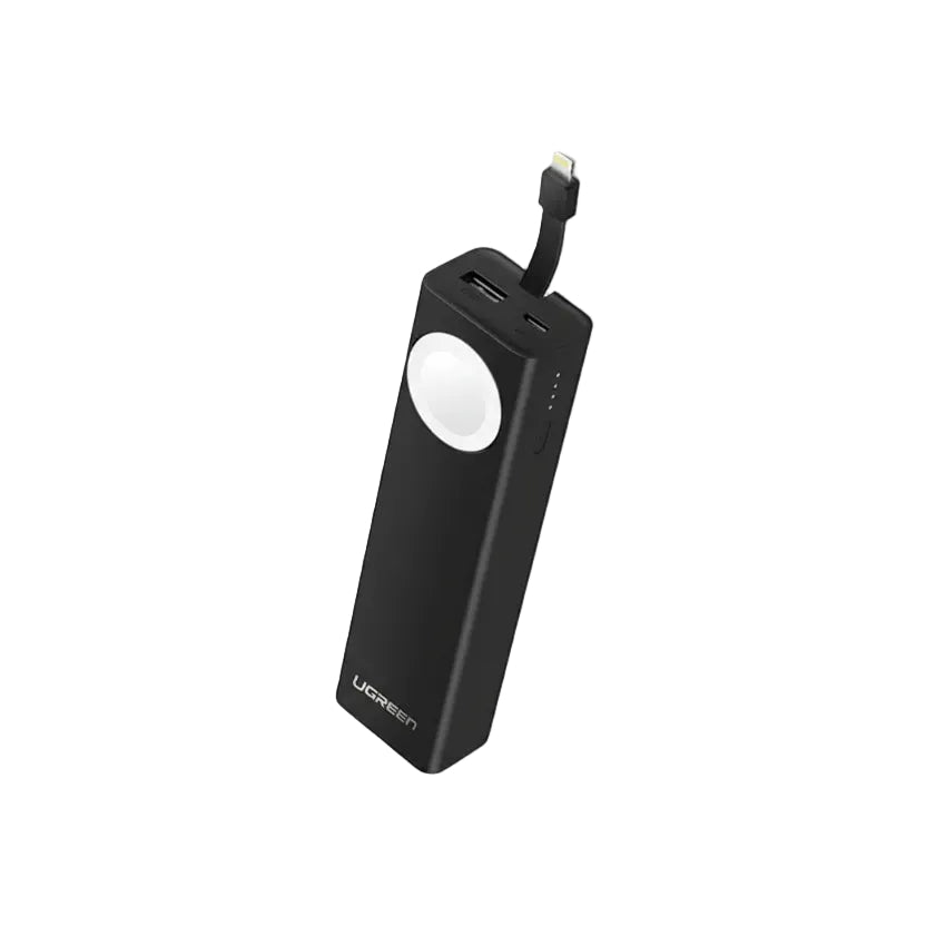 Ugreen Power Bank 10 050MAH W Magnetic Charger for Apple Watch Black product photo