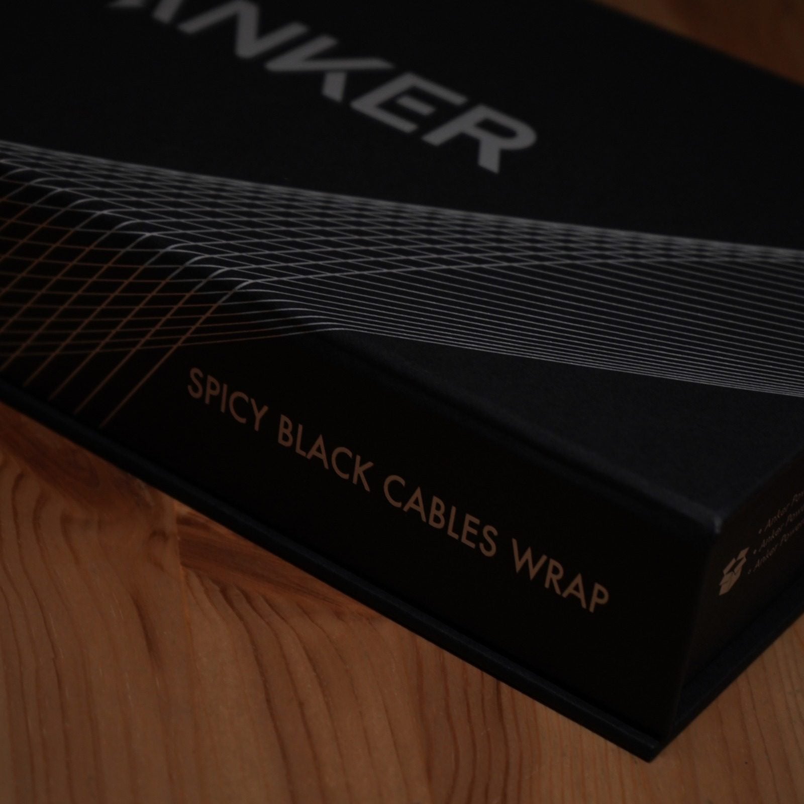 Anker Spicy Black Cables Wrap -0 9M
