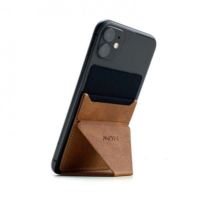 Moft Phone Stand with Card Holder Brown product photo
