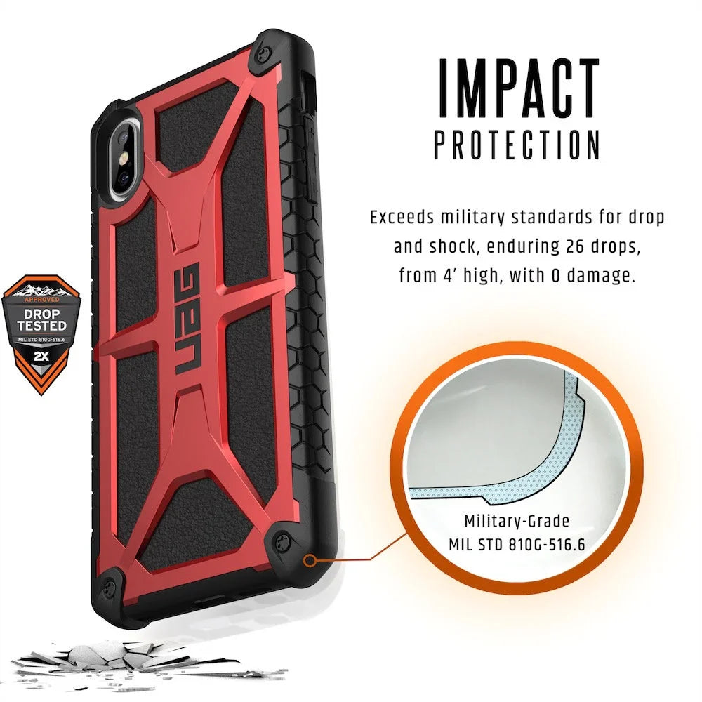 UAG Monarch iPhone Xs Max Case - Red additional product image