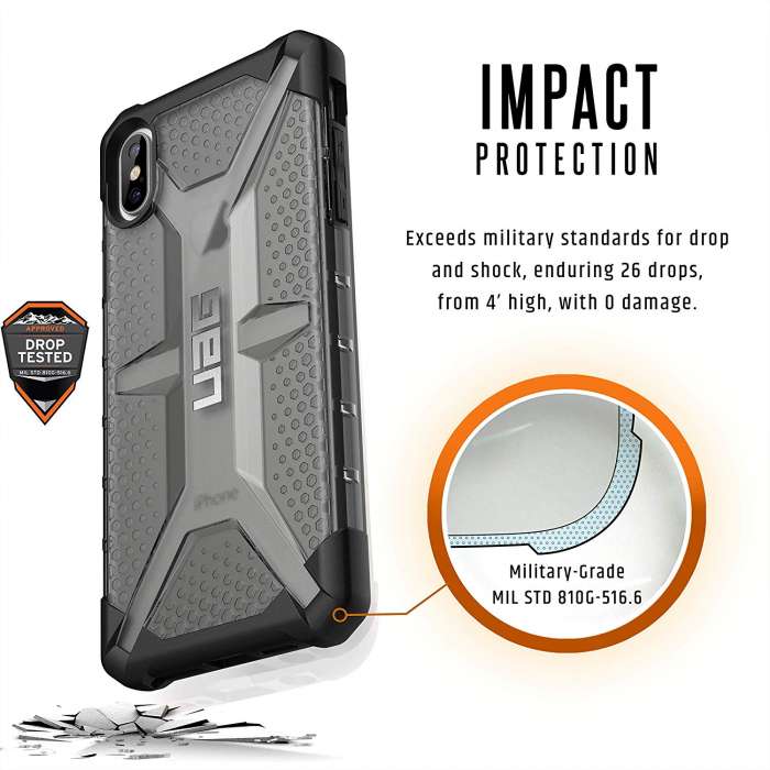 UAG Plasma iPhone Xs Max Ash product image