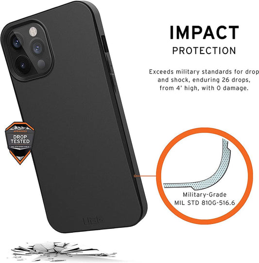UAG Apple iPhone 12 Pro Max 6 7" Outback Case - Black