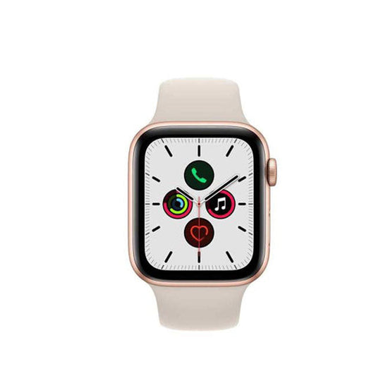 Apple Watch SE GPS 40 MM gold Aluminium Case Starlight Sport Band product photo