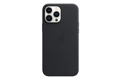 Apple iPhone 13 Pro Max Leather Case with Magsafe Midnight product image