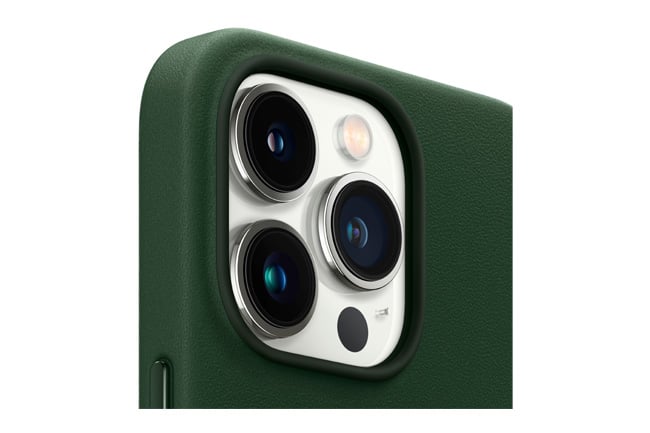 Apple iPhone 13 Pro Max Leather Case with Magsafe Sequoia Green product photo
