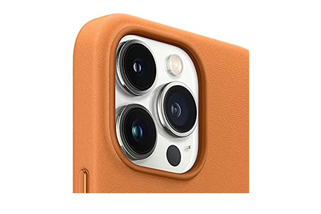 Apple iPhone 13 Pro Max Leather Case with Magsafe Golden Brown product photo