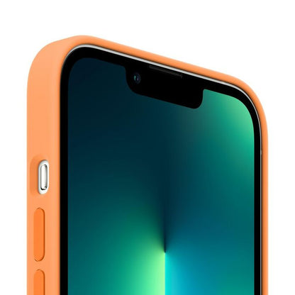 Apple iPhone 13 Pro Max Silicone Case with MagSafe Marigold product photo
