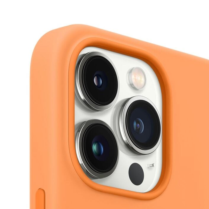 Apple iPhone 13 Pro Max Silicone Case with MagSafe Marigold additional product image