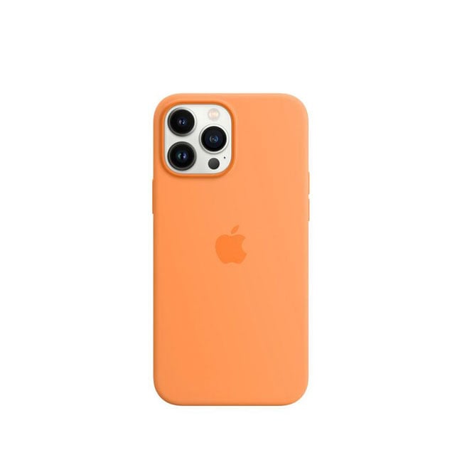 Apple iPhone 13 Pro Max Silicone Case with MagSafe Marigold product photo