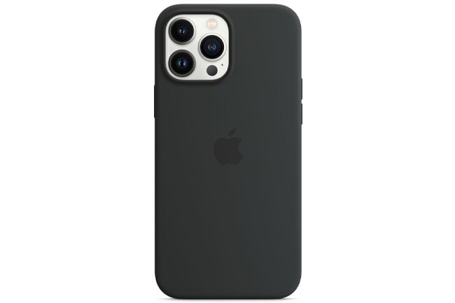 Apple iPhone 13 Pro Max Silicone Case Midnight product photo
