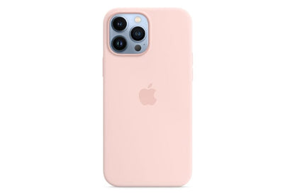 Apple iPhone 13 Pro Max Silicone Case with Magsafe Chalk Pink product photo