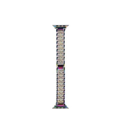 Wiwu Ultra Thin Steel Belt Three Beads Diamond Watchband for IWatch 42-44MM product photo