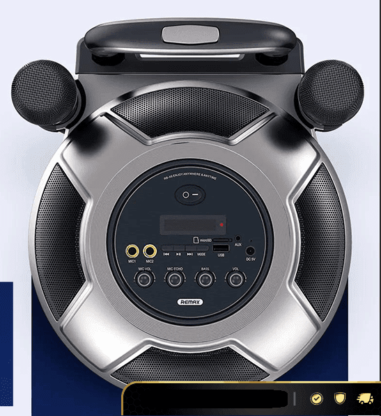 Remax Rb-X6 Wireless Bluetooth Speaker with Two Microphones product photo