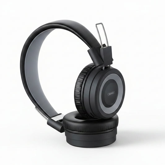 Remax RB-725HB Wireless Bluetooth Headset Grey Micro SD
