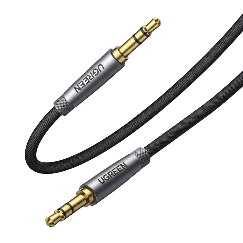 Ugreen 3 5mm Aux Audio Cable Silver 1 5 Meter product photo