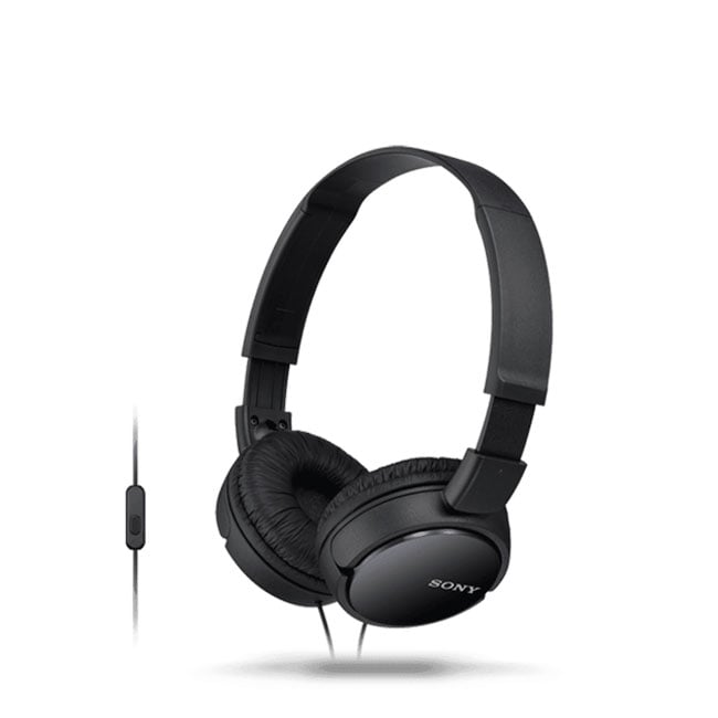 Sony ZX110 Headband Type Headphones Black product photo