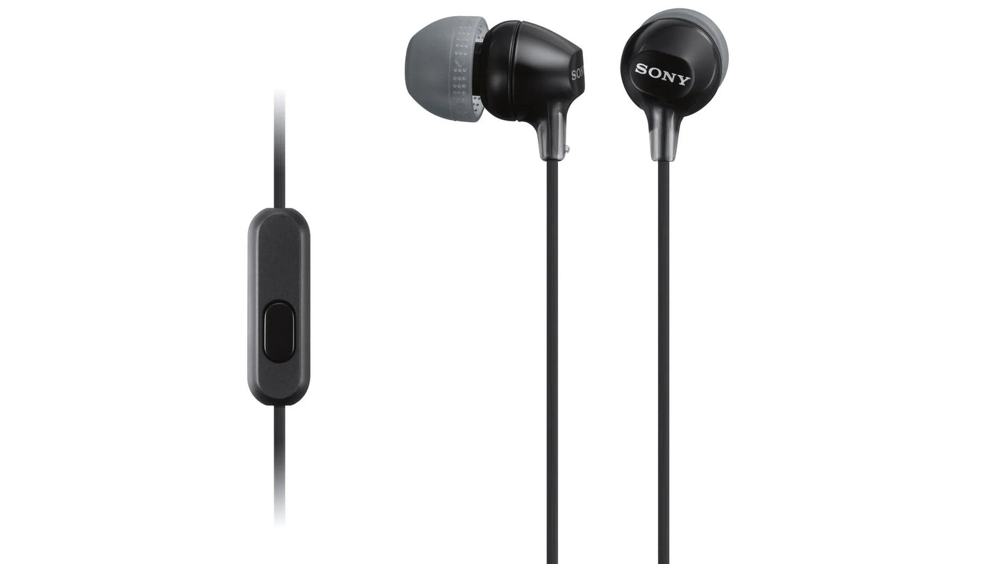 Sony In-Ear Lightweight Headphones with Smartphone Control Black product photo