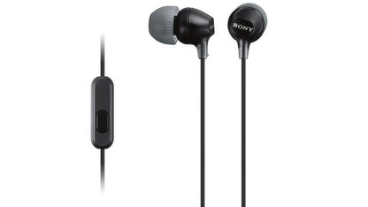Sony In-Ear Lightweight Headphones with Smartphone Control Black product photo