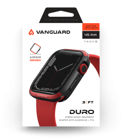 Vanguard Duro Case for Apple Watch 45mm - Red product photo