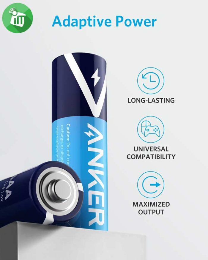 Anker AAA Alkaline Batteries - 4 Pack power bank product photo