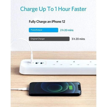 Anker PowerExtend USB-C 3 Strip charger product photo