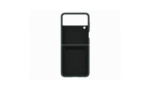 Samsung Galaxy Z Flip3 5G Leather Cover - Green product photo