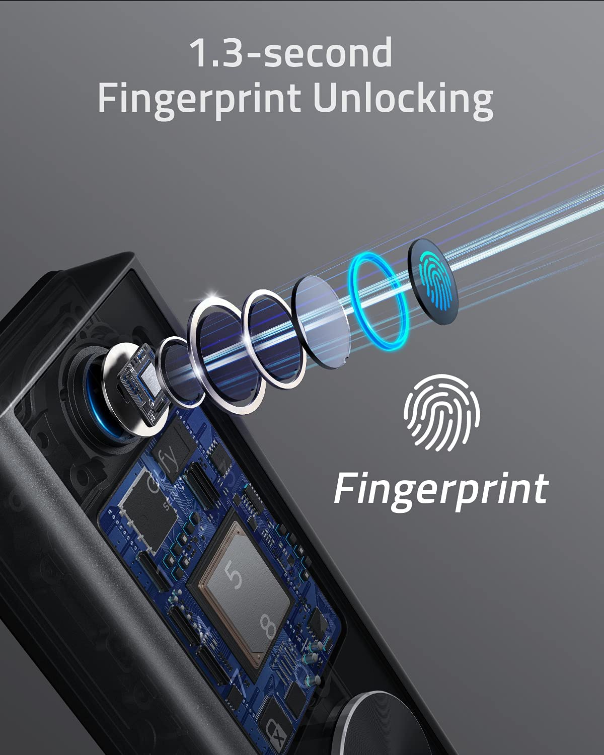 Eufy Security Smart Lock Touch WI-FI product photo