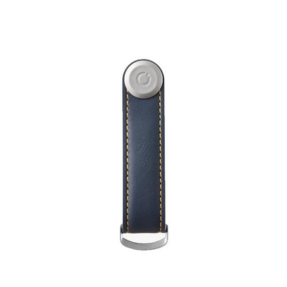 Orbitkey Leather Key Organizer -Navy Tan product photo