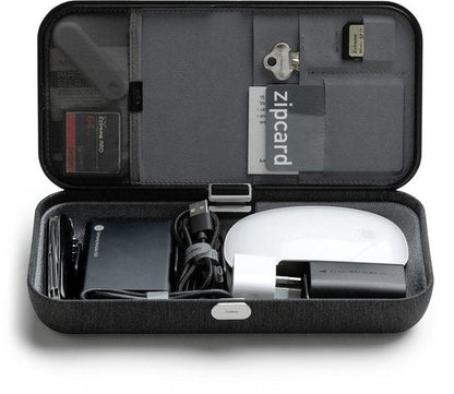 Orbitkey Nest Portable Desk Organizer Built Wireless Charger- Black product photo