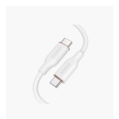 Anker PowerLine III Flow USB-C to USB-C 100W 1 8m 6ft -White product photo