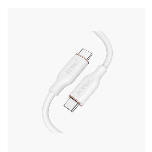 Anker PowerLine III Flow USB-C to USB-C 100W 1 8m 6ft -White product photo
