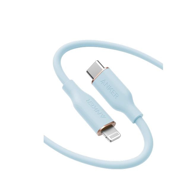 Anker PowerLine III Flow USB-C to Lightning 1 8m 6ft -Blue product photo