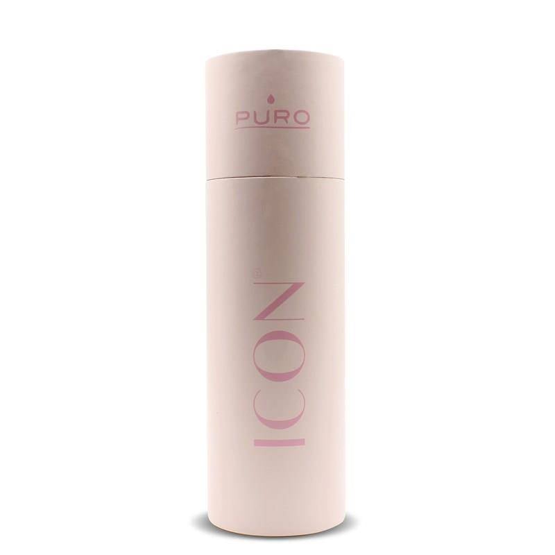 Puro Icon Fluo Stainless Steel Bottle 500ml - Candy Pink product photo