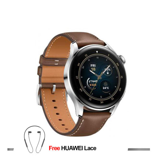 Huawei Watch 3 Classic LET- Steel Brown product photo