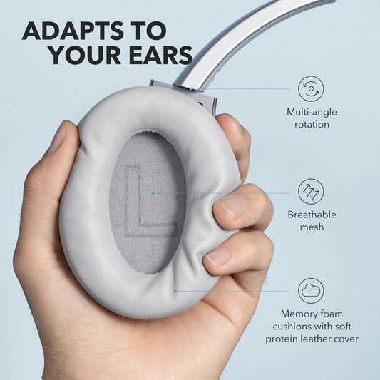 Anker Soundcore Life 2 Neo Over Ear Wireless Bluetooth Headphones - Black product photo