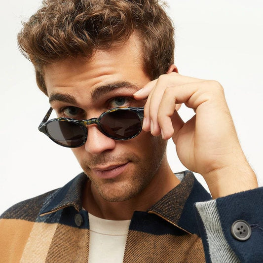 Barner Sun Glasses - Shoreditch -Blue Havana product photo