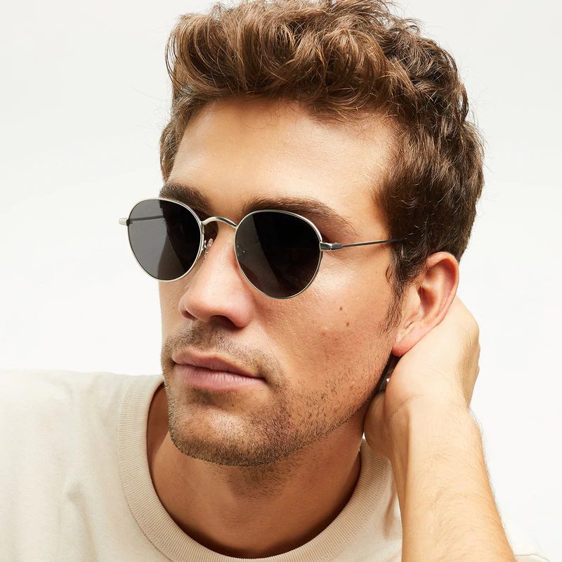 Barner - Sun Glasses -Model Ginza - Silver matte