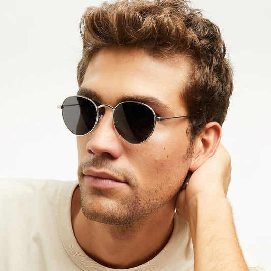Barner - Sun Glasses -Model Ginza - Silver matte