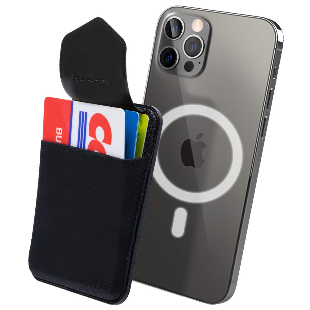 Sinjimoru M-Flap for Apple Magsafe Pocket Solution - Black product photo