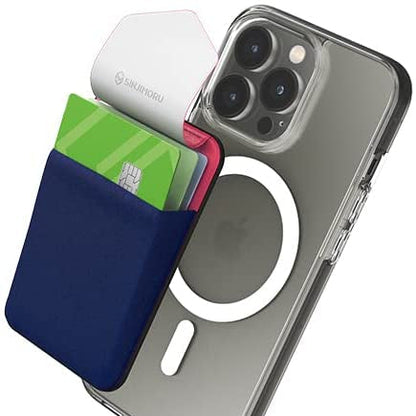 Sinjimoru M-Flap for Apple Magsafe Pocket Solution - Navy additional product image