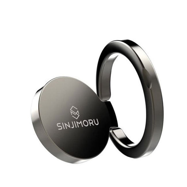 Sinjimoru Ringo Mini Smart Phone Ring -Black product photo