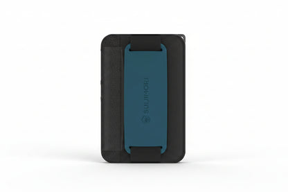 Sinjimoru M-Grip 3 in 1 Magsafe Wallet Grip & Stand - Blue product photo