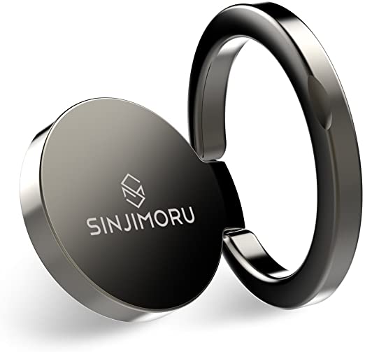 Sinjimoru Ringo Mini Smart Phone Ring -Black product photo