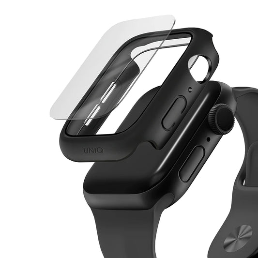 Uniq Nautic Apple Watch Series 6 Screen Protector 40mm - Black