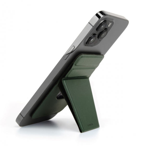 Uniq LYFT Magentic Snap-On Stand And Card Holder - Green