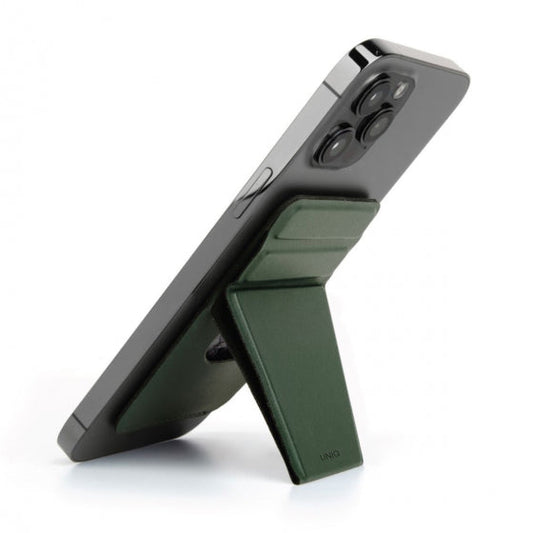 Uniq LYFT Magentic Snap-On Stand And Card Holder - Green